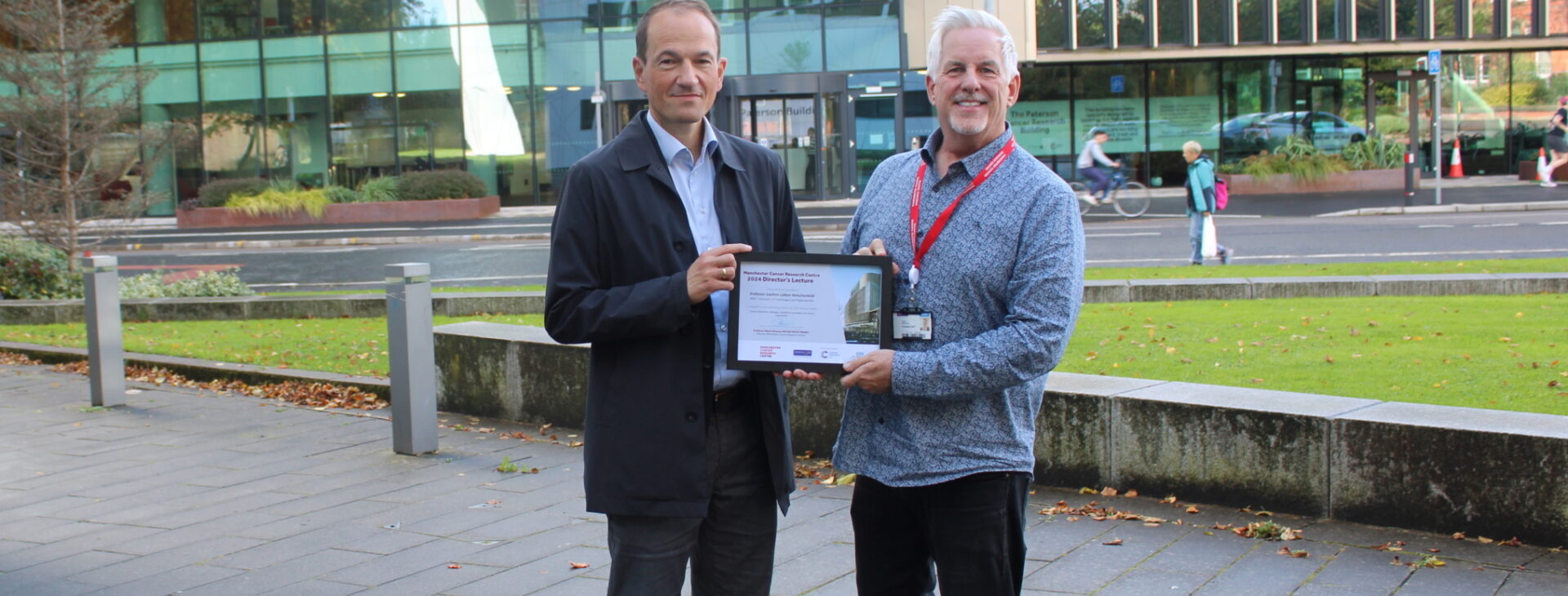 Rob Bristow and Professor Joachim Lütken Weischenfeldt